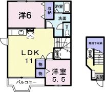 ラフィーネ メゾンの間取り画像