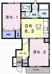 メゾン・ラフィネAの間取り画像
