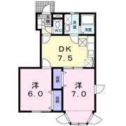 ロワジールⅡの間取り画像