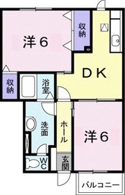 クローバーヒルの間取り画像