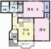 エルコートⅡの間取り画像