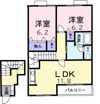 ソレアードCの間取り画像