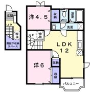 アンソレイエメゾン三号館の間取り画像