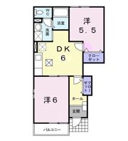 クレストールkの間取り画像