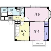 アーバン不知火Ⅵの間取り画像