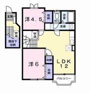 コージュ・ボンタークAの間取り画像