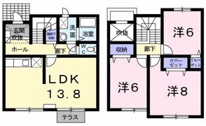 セーリオCの間取り画像
