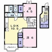 エヴァーグリーンヒルズの間取り画像