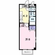 ユースコートAの間取り画像
