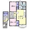 ヴィラ・アヴェニュ－Ⅱの間取り画像