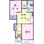 パークサイド 大久保Cの間取り画像