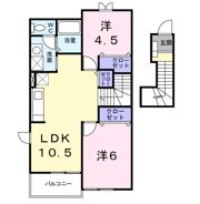 サンクローレⅡの間取り画像