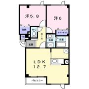 ビューシャトーⅡの間取り画像