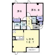 ビューシャトーⅡの間取り画像