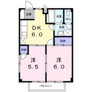 グリーンウッズK－Bの間取り画像