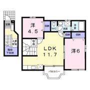 ロイヤルコート春日 B棟の間取り画像