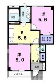 ベルグランデの間取り画像