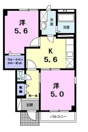 ベルグランデの間取り画像