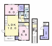 昭和ビューティフルAの間取り画像