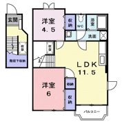 マリンガの間取り画像