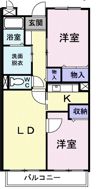 ヴィザージュの間取り画像