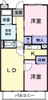 ヴィザージュの間取り画像