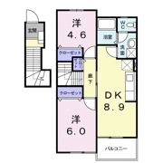 コンフォーレOSADAの間取り画像