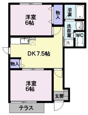 コンシェールMの間取り画像