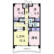 パインコート周船寺の間取り画像