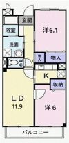 セントポーリア高砂の間取り画像