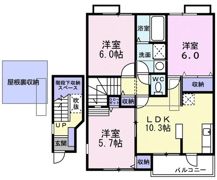 レフィナ－ドDの間取り画像