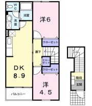 ア・ラ・モードBの間取り画像