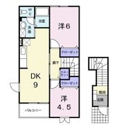 クリスタルの間取り画像