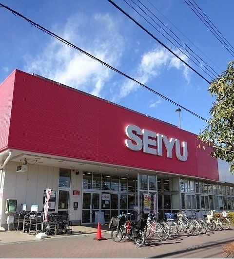 近くのＳＥＩＹＵ青柳店まで500m（徒歩7分）