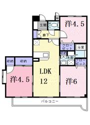 ANNEX31－Ⅴの間取り画像