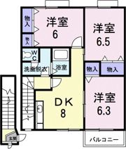 エモーション－21の間取り画像