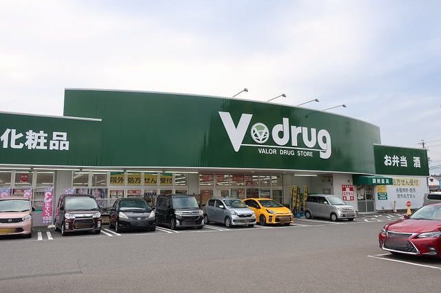 近くのVdrugまで750m（徒歩10分）