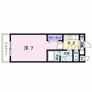 嵐山パレスの間取り画像