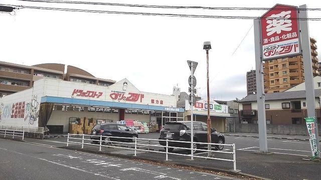 近くのドラッグストアまで110m（徒歩2分）