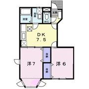 サンパティークの間取り画像