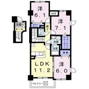 RICHES 21の間取り画像