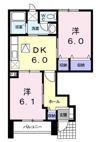 パティオ・アンソレイエ・Wの間取り画像