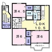 マロンAの間取り画像