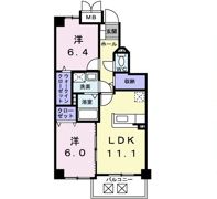 コムフォートワンの間取り画像