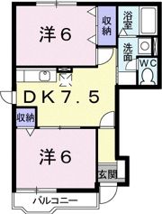 ファー イーストの間取り画像