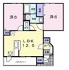 梅の香 Ⅰの間取り画像