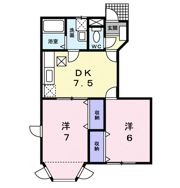 オークレイコートⅡの間取り画像