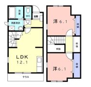 アントレイエAの間取り画像