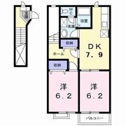 クレセント佃S（サウス）の間取り画像