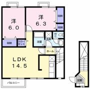 ハッピースクエアー Ⅰの間取り画像